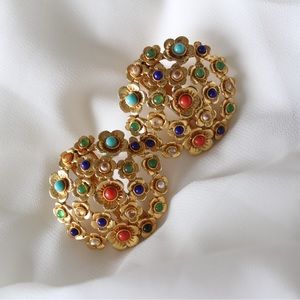 Vintage Luxury Statement Earrings